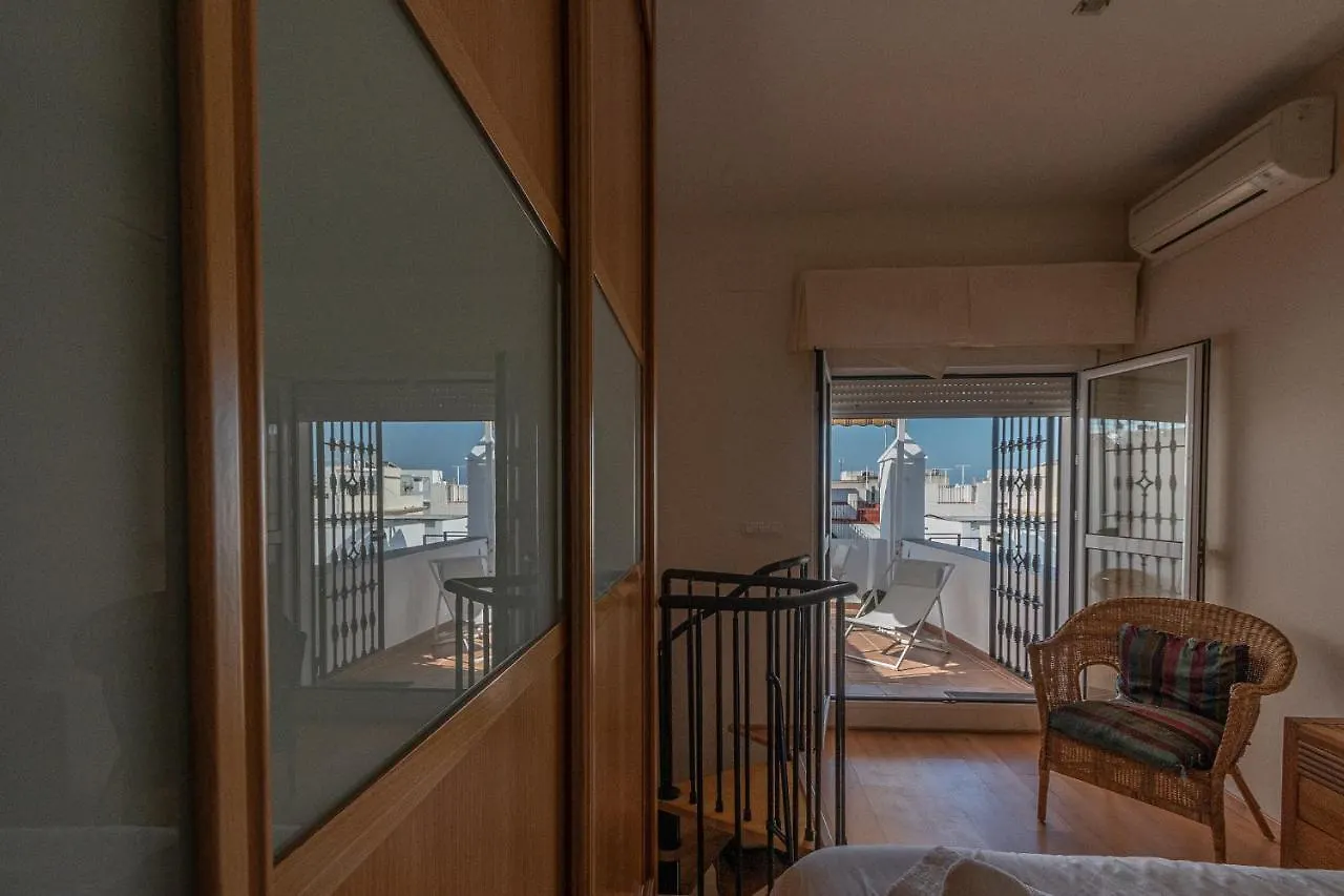 Terraza Estampa De Cadiz Apartment