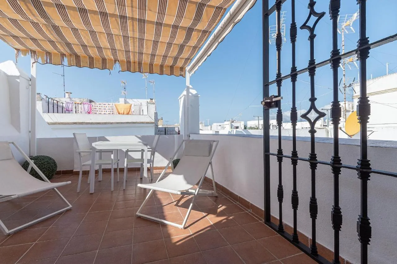 Terraza Estampa De Cadiz Apartment